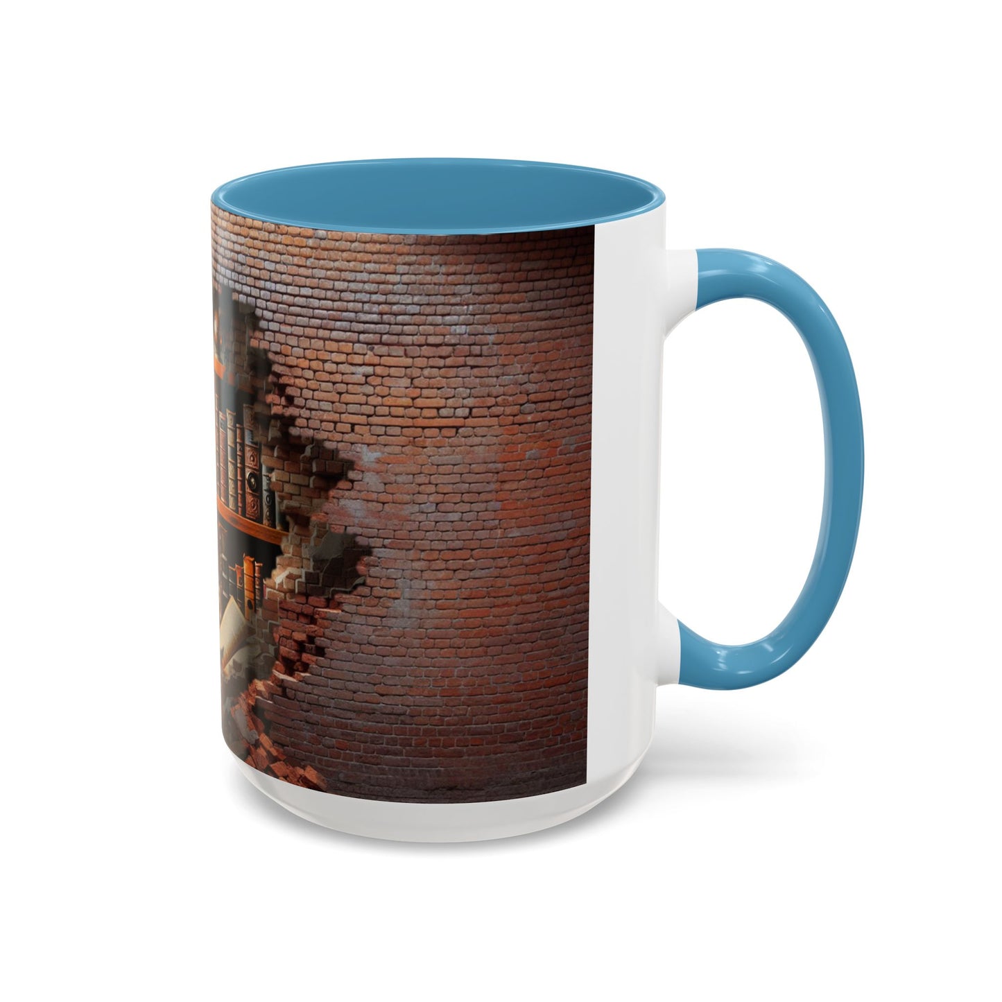 3-D Steampunk Antique Library Coffee Mug (11, 15oz)