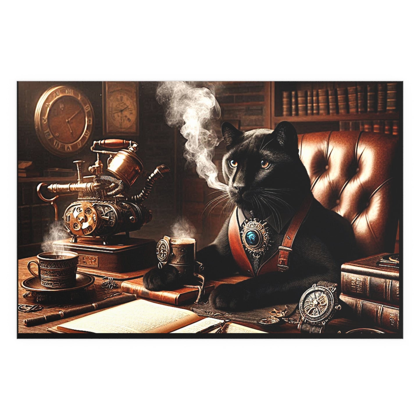 Black Leopard CEO for Indoors and Outdoors