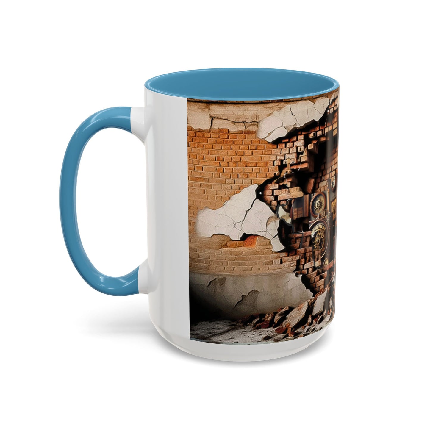 3-D Steampunk Antique Library Coffee Mug (11, 15oz)