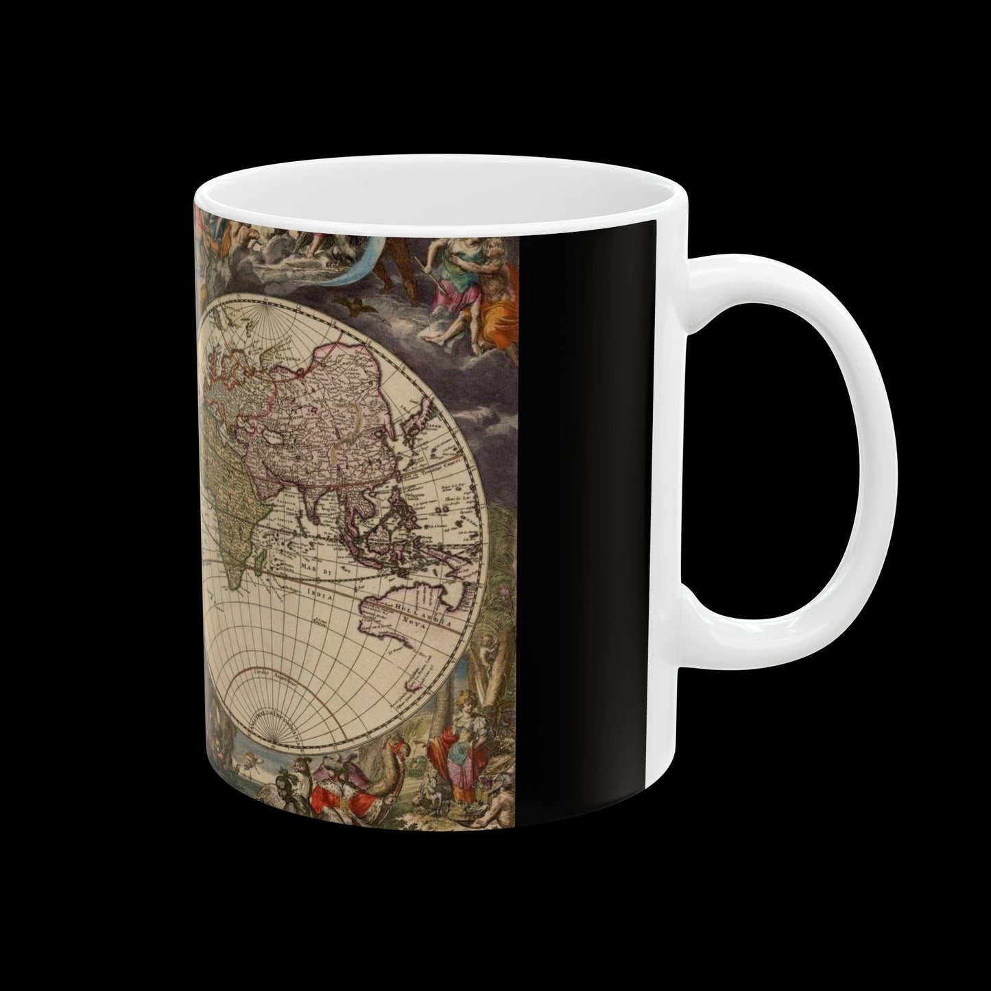 Antique Map 2 Coffee Mug, (11oz, 15oz)