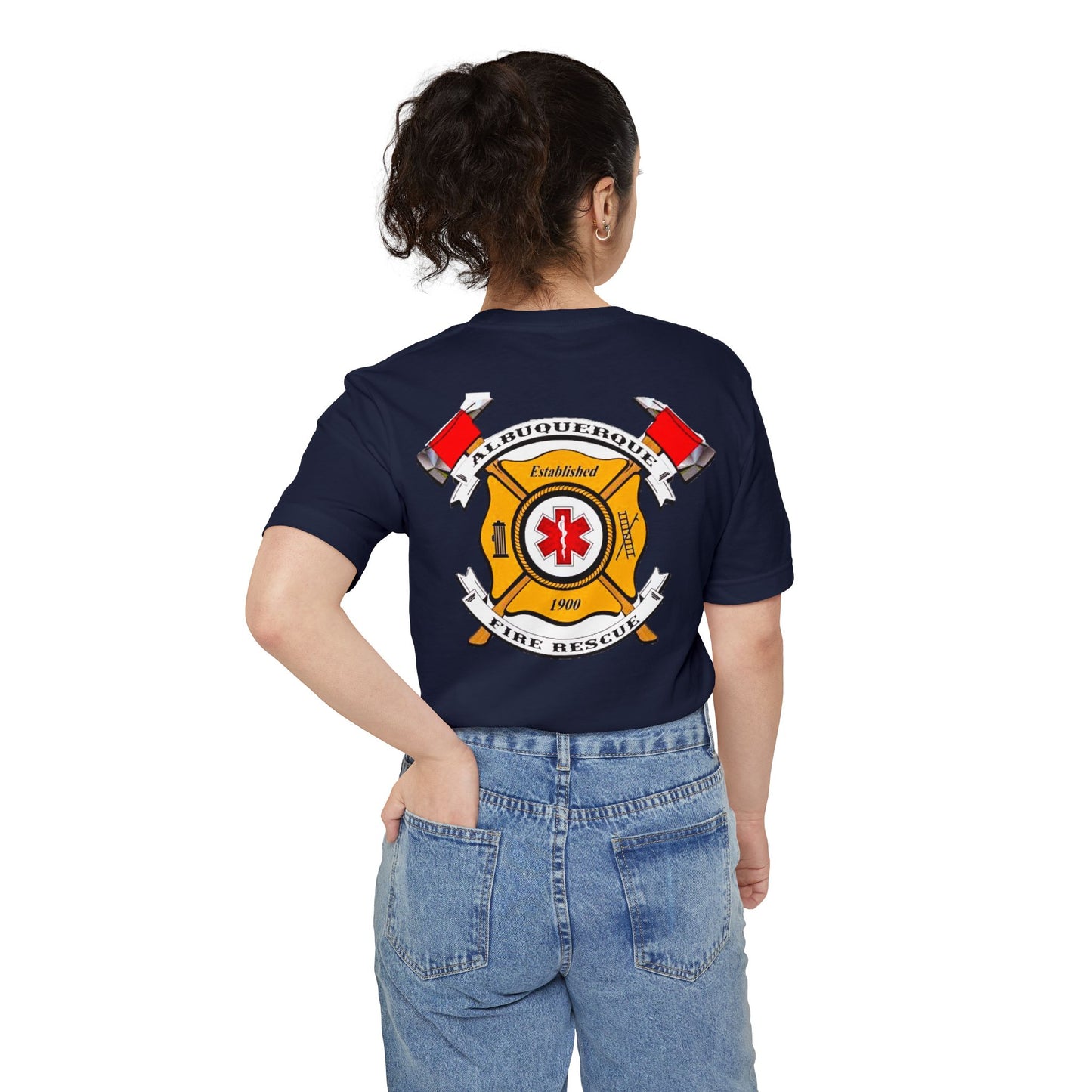 Albuquerque Fire Rescue Pocket T-shirt