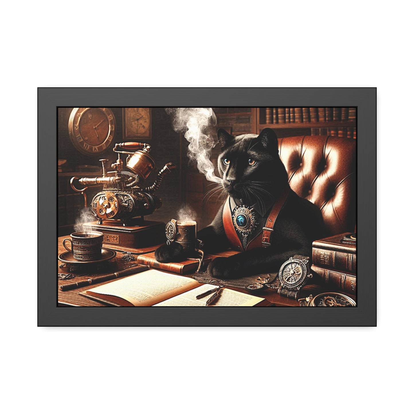 Black Panther CEO Framed Poster