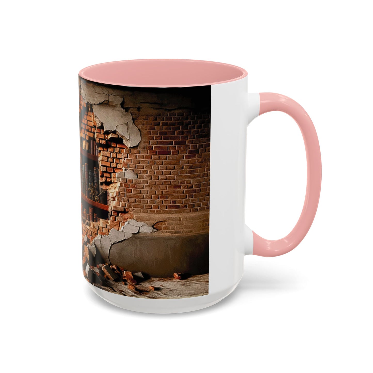 3-D Steampunk Antique Library Coffee Mug (11, 15oz)