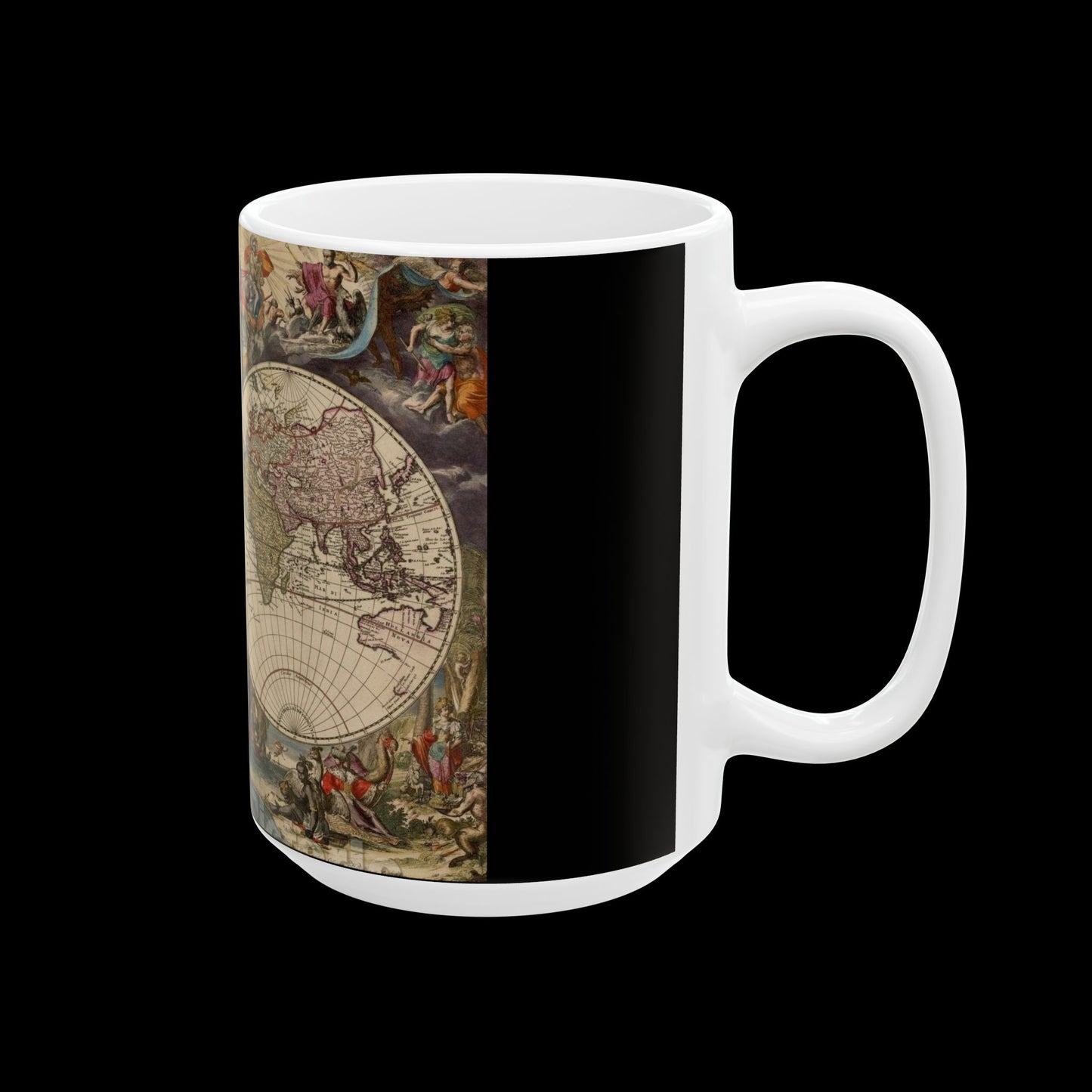 Antique Map 2 Coffee Mug, (11oz, 15oz)