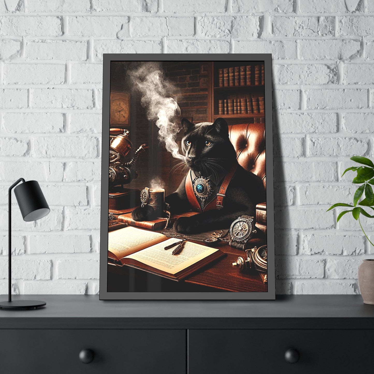 Black Panther CEO Framed Poster