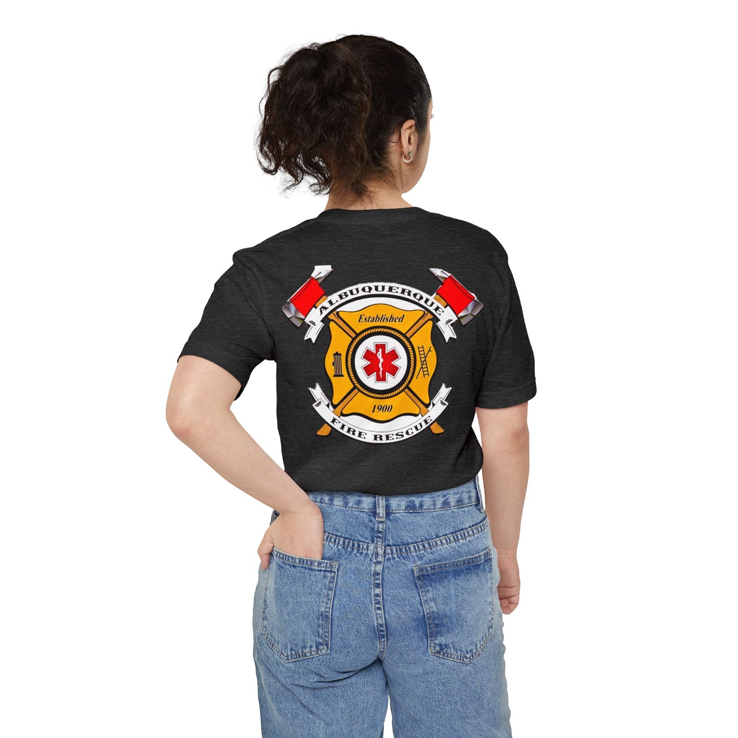 Albuquerque Fire Rescue Pocket T-shirt