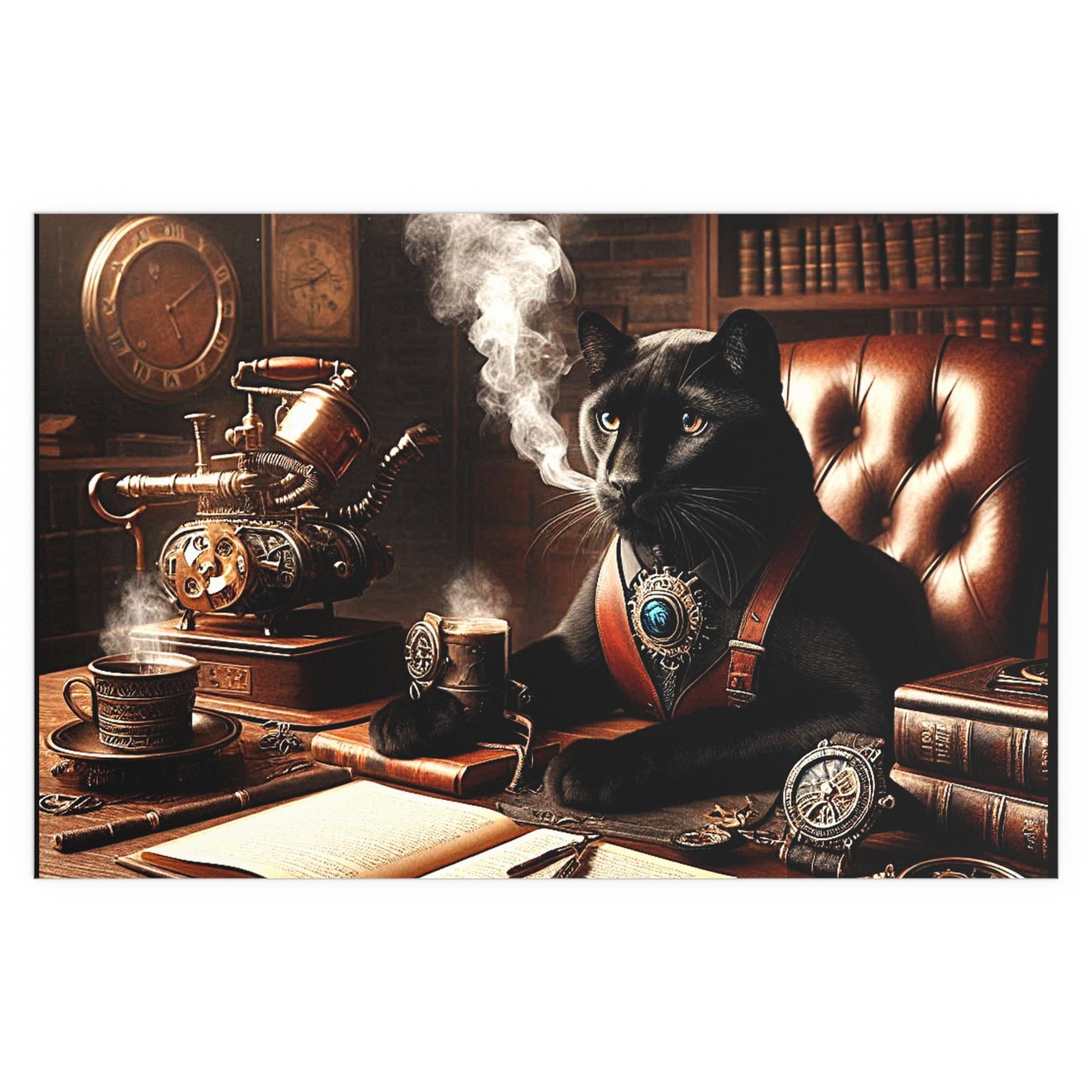 Black Leopard CEO for Indoors and Outdoors