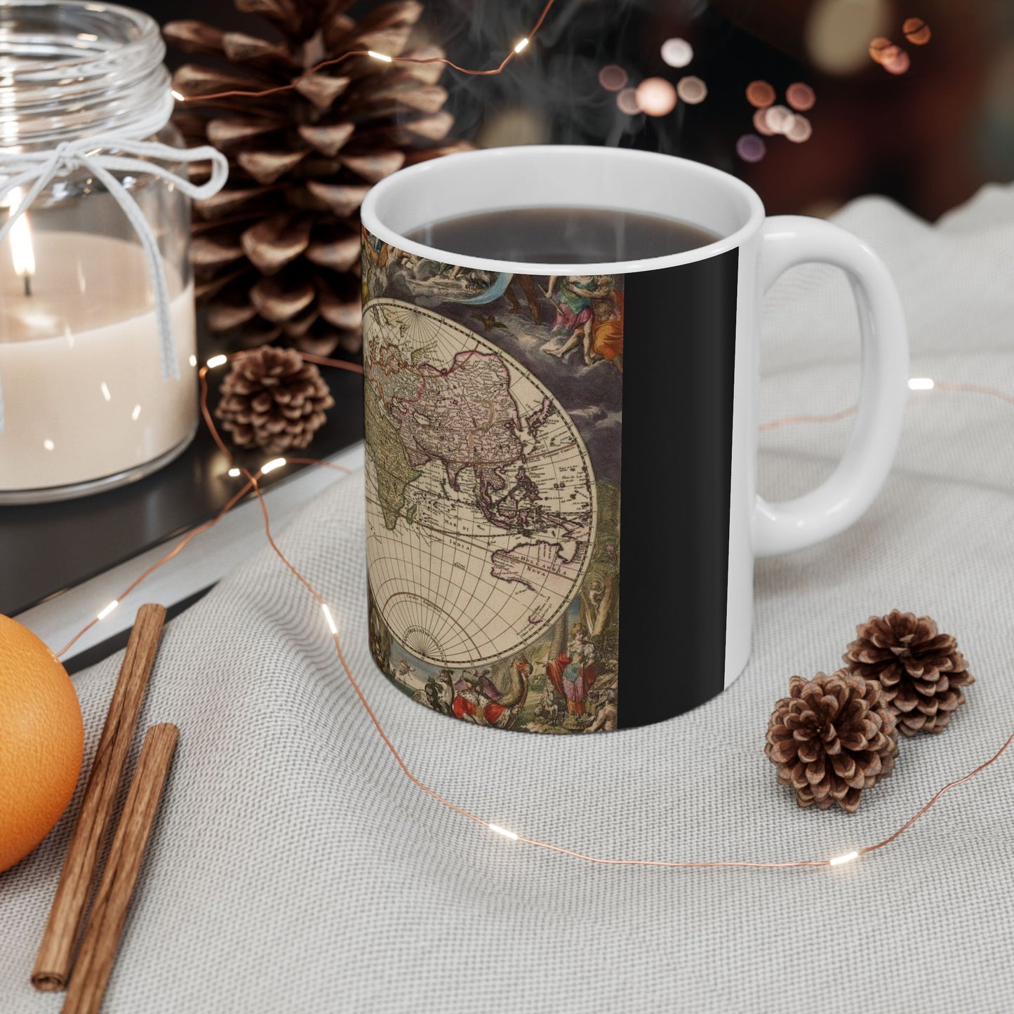 Antique Map 2 Coffee Mug, (11oz, 15oz)