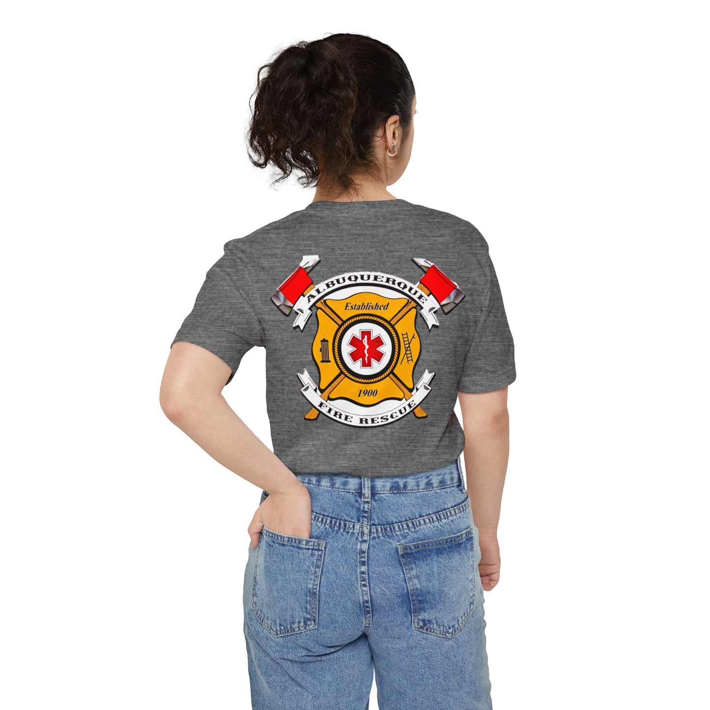 Albuquerque Fire Rescue Pocket T-shirt