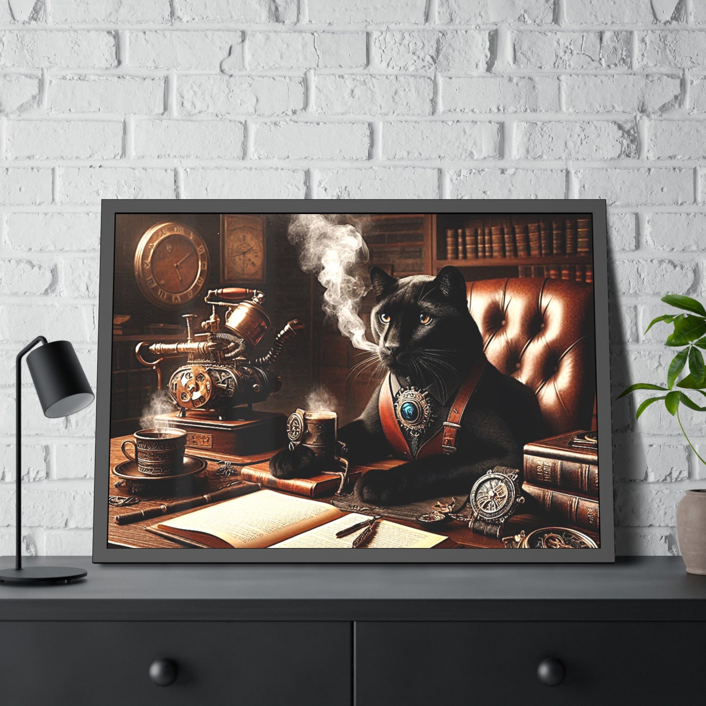 Black Panther CEO Framed Poster