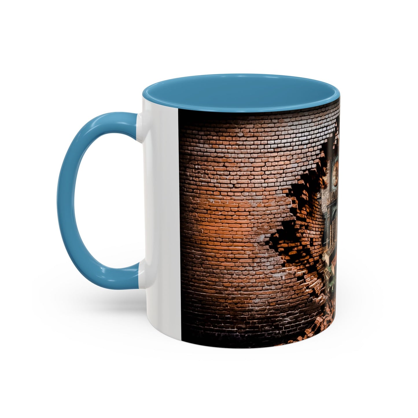 3-D Steampunk Antique Library Coffee Mug (11, 15oz)