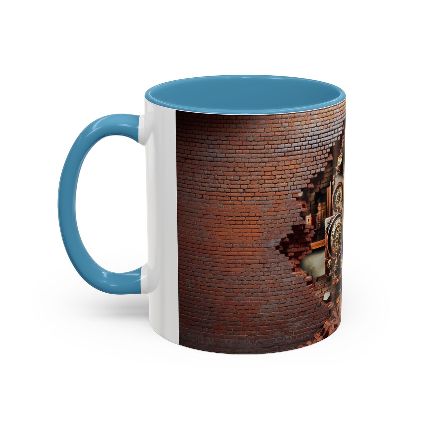 3-D Steampunk Antique Library Coffee Mug (11, 15oz)