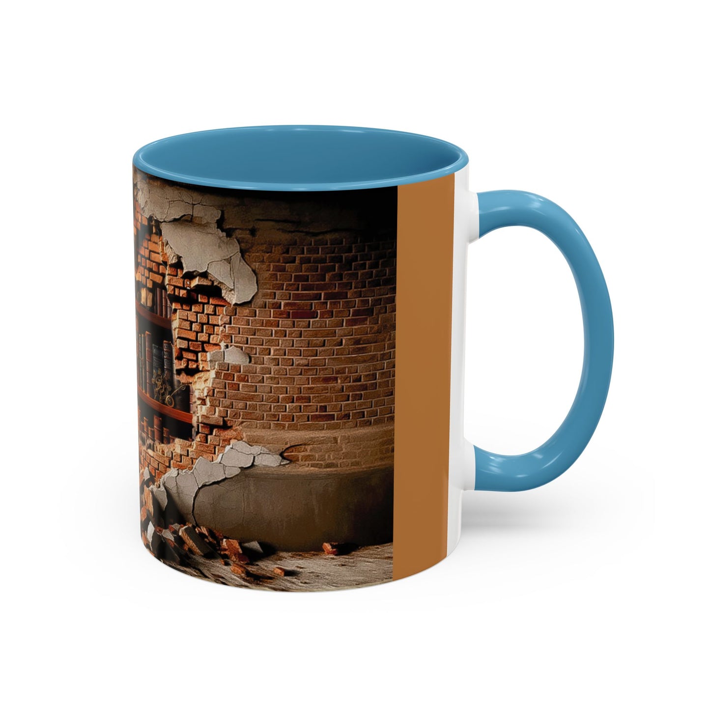 3-D Steampunk Antique Library Coffee Mug (11, 15oz)